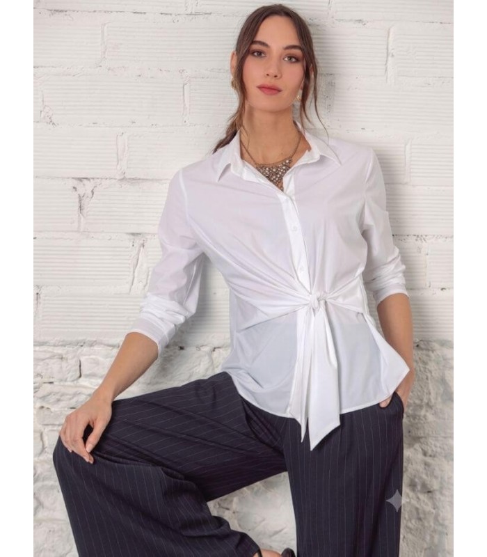 Camisa Nudo Trovels Mujer