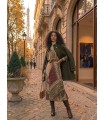 Falda Plisada Estampada Elena Miro Mujer