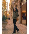 Parka Neopreno Capucha Elena Miro Mujer