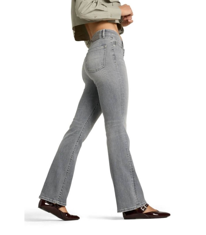 Pantalón PARIS FLARED Gris Campana  Cambio Mujer