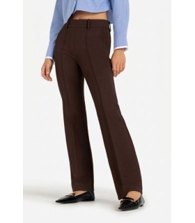 Pantalón FRANCOISE Marrón Cambio Mujer