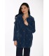 Chaqueta Marino Punto Frank Lyman Mujer