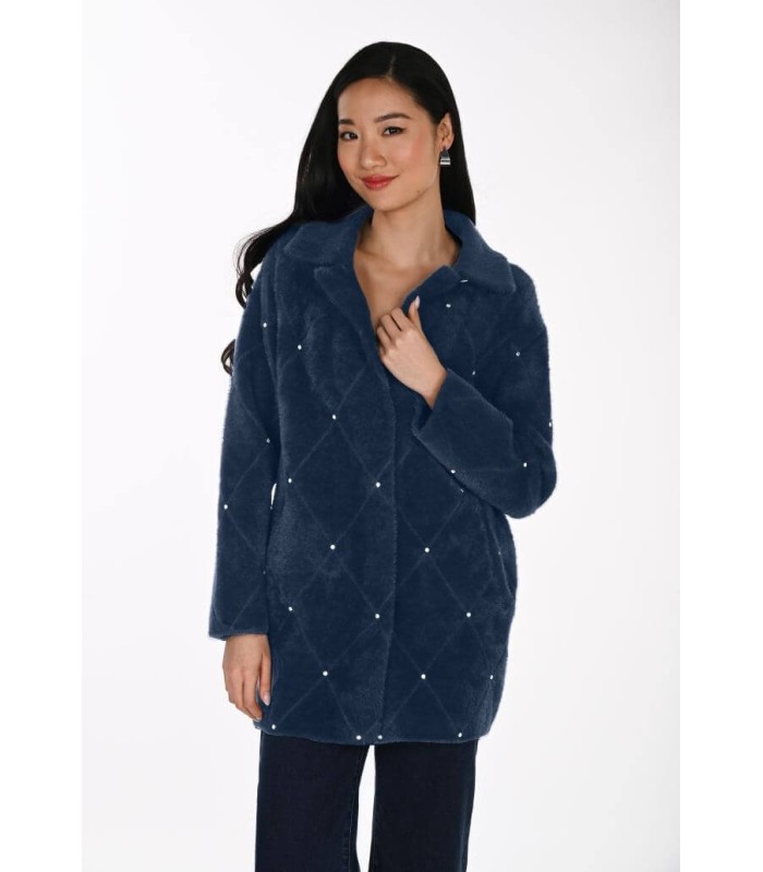 Chaqueta Marino Punto Frank Lyman Mujer