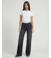 Pantalón Vaquero Negro MET Mujer