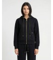 Chaqueta Negra Chándal MET Mujer