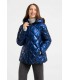 Parka Azul Brillo Frieda Freddies Mujer