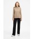Suéter Beige Contraste Rosa Frieda Freddies Mujer