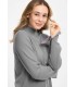 Suéter Gris Contraste Rosa Frieda Freddies Mujer
