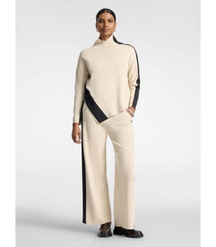 Pantalón Palazzo Crudo Elena Miro Mujer