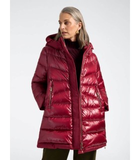 Parka Granate Larga Elena Miro Mujer