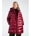Parka Granate Larga Elena Miro Mujer