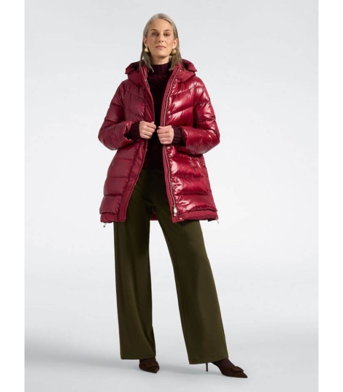 Parka Granate Larga Elena Miro Mujer