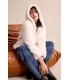 Chaqueta Cruda Pelo Leo&ugo Mujer
