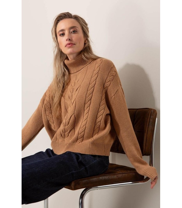 Suéter Punto Trenzado Catnoir Mujer
