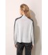 Suéter Gris Bolsillo Catnoir Mujer
