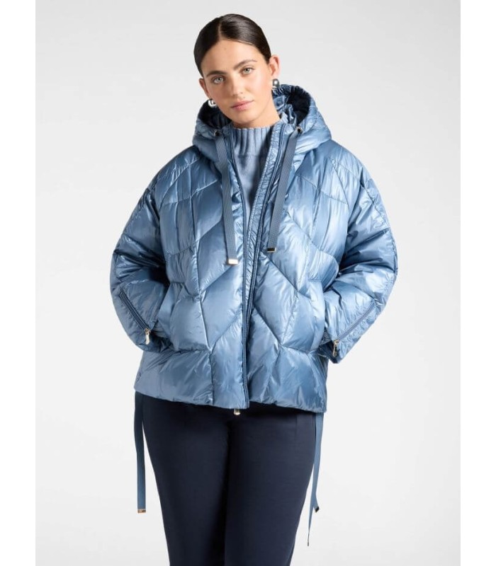 Parka Azul Claro Elena Miro Mujer
