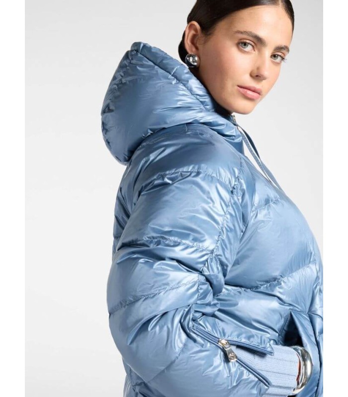 Parka Azul Claro Elena Miro Mujer