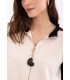 Chaqueta Chándal Beige Anna Mora Mujer