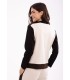 Chaqueta Chándal Beige Anna Mora Mujer