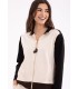 Chaqueta Chándal Beige Anna Mora Mujer