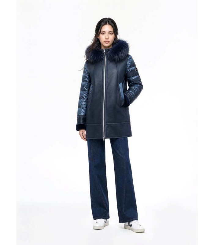 Parka Marino Acolchada Donjaz Mujer
