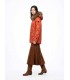 Parka Naranja Acolchada Donjaz Mujer