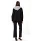 Chaquetón Negro Neopreno Civit Mujer