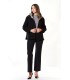 Chaquetón Negro Neopreno Civit Mujer