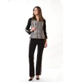 Chaqueta Estampada Manchas Civit Mujer