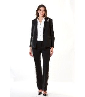 Chaqueta Americana Negra Civit Mujer