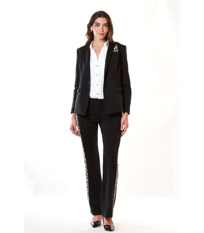 Chaqueta Americana Negra Civit Mujer