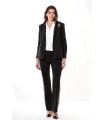 Chaqueta Americana Negra Civit Mujer
