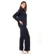Pantalón Marino Punto Tachuelas Civit Mujer
