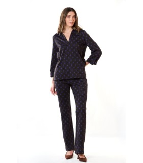 Top Estampado Geométrico Civit Mujer