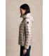 Plumífero Beige Entallado Henry Arroway Mujer