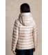Plumífero Beige Entallado Henry Arroway Mujer