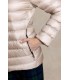 Plumífero Beige Entallado Henry Arroway Mujer