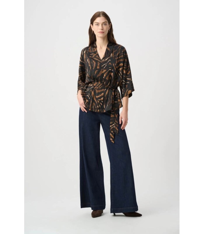 Pantalón Palazzo Vaquero Azul Joseph Ribkoff