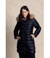 Parka Midi Negra Henry Arroway