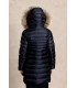 Parka Midi Negra Henry Arroway