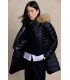 Parka Midi Negra Henry Arroway