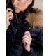 Parka Midi Negra Henry Arroway