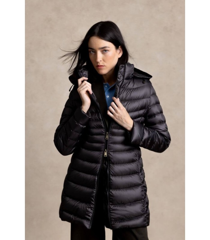 Parka Entallada Visón Henry Arroway Mujer