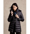 Parka Entallada Visón Henry Arroway Mujer