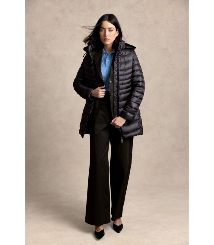 Parka Entallada Visón Henry Arroway Mujer