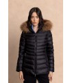 Parka Corta Negra Henry Arroway Mujer