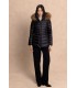 Parka Corta Negra Henry Arroway Mujer