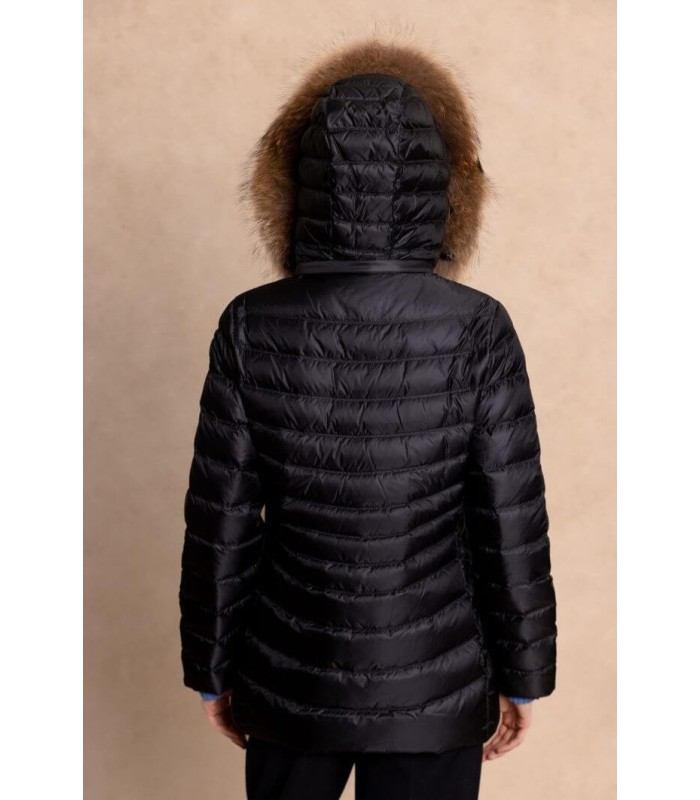 Parka Corta Negra Henry Arroway Mujer