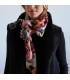 Chal Estampado Flores Noga Mujer