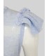 Top Azul Mujer Tricot Chic